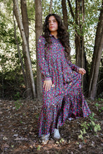 Load image into Gallery viewer, Sequin Floral Maxi Dress
