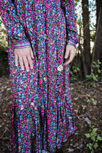 Load image into Gallery viewer, Sequin Floral Maxi Dress
