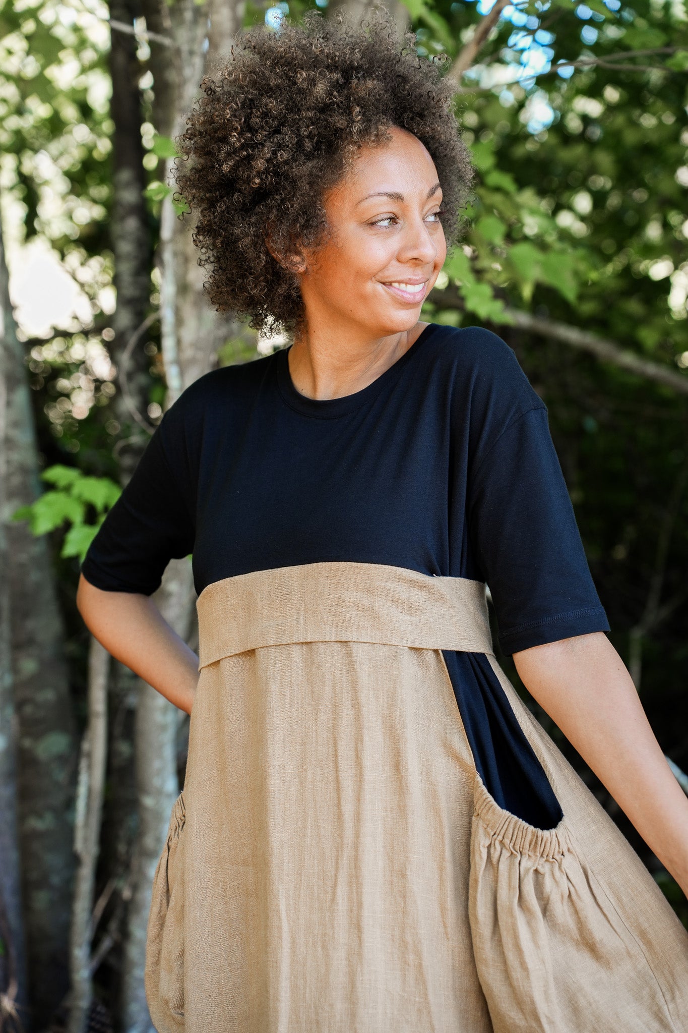 Dee Linen Bubble Dress Dee Linen Bubble Dress