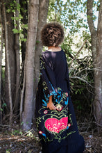 Load image into Gallery viewer, Raven Embroidered Maxi Dress
