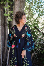 Load image into Gallery viewer, Raven Embroidered Maxi Dress
