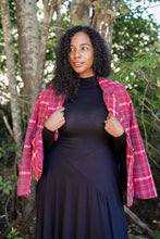 Load image into Gallery viewer, Red Plaid Tweed Blazer
