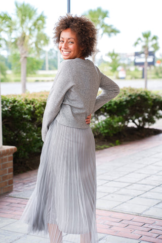 Twist Sweater Dress Set