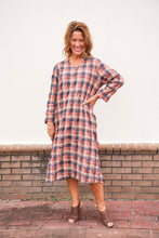 Load image into Gallery viewer, Plaid Shift Dress
