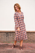 Load image into Gallery viewer, Plaid Shift Dress
