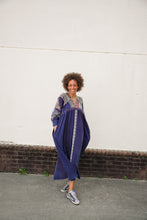 Load image into Gallery viewer, Ramsey Navy Patchwork Dress
