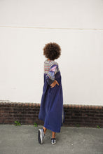 Load image into Gallery viewer, Ramsey Navy Patchwork Dress
