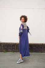 Load image into Gallery viewer, Ramsey Navy Patchwork Dress
