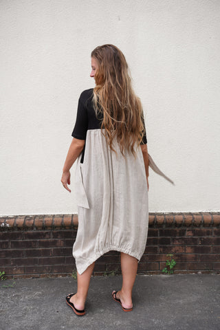 Dee Linen Bubble Dress