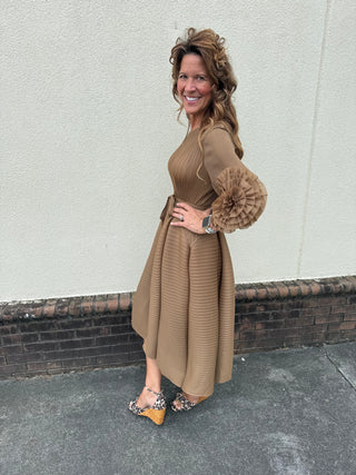 Rosette Bounce Dress