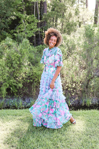 Fancy Sequin Lace Dress