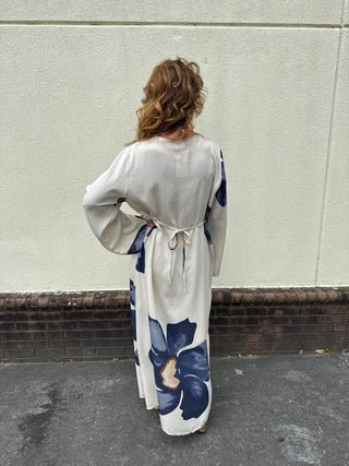 Flower Caftan Maxi Dress