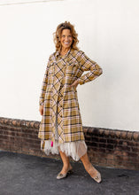 Load image into Gallery viewer, Coco Plaid Jacket Dress
