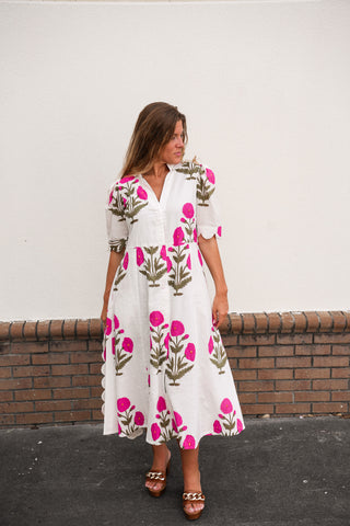 Grace White Dress