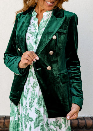 Velvet Blazer