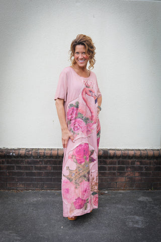Patchwork Tee Dress