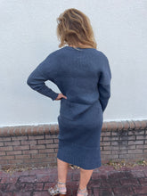 Load image into Gallery viewer, Grey Ribbed Sweater Set
