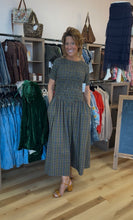 Load image into Gallery viewer, Beatrix Smocked Plaid Dress
