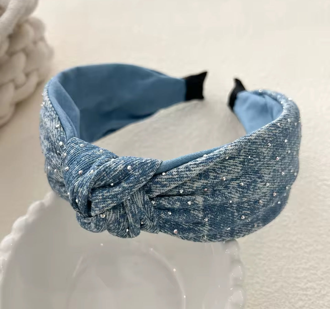 Denim Headband