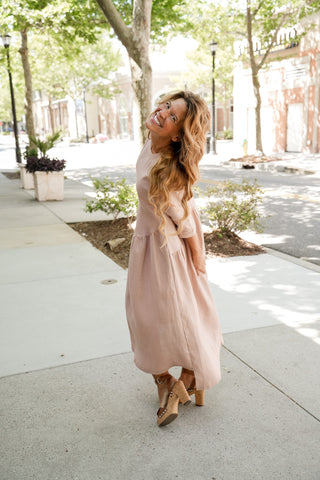 Scarlett Linen Dress