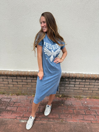 Free Bird America Tee Dress