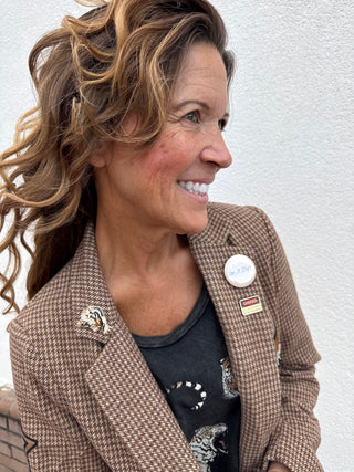 Patches Fall Blazer