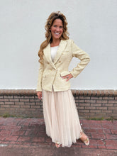 Load image into Gallery viewer, Golden Tweed Blazer

