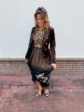 Load image into Gallery viewer, Pam Black Tulle Skirt
