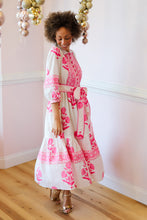 Load image into Gallery viewer, Charlotte White Cotton Dress
