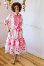 Load image into Gallery viewer, Charlotte White Cotton Dress

