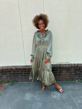 Evangeline Silky Dress