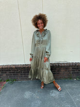 Load image into Gallery viewer, Evangeline Silky Dress
