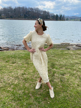 Load image into Gallery viewer, Lillian Ivory Textured Dress
