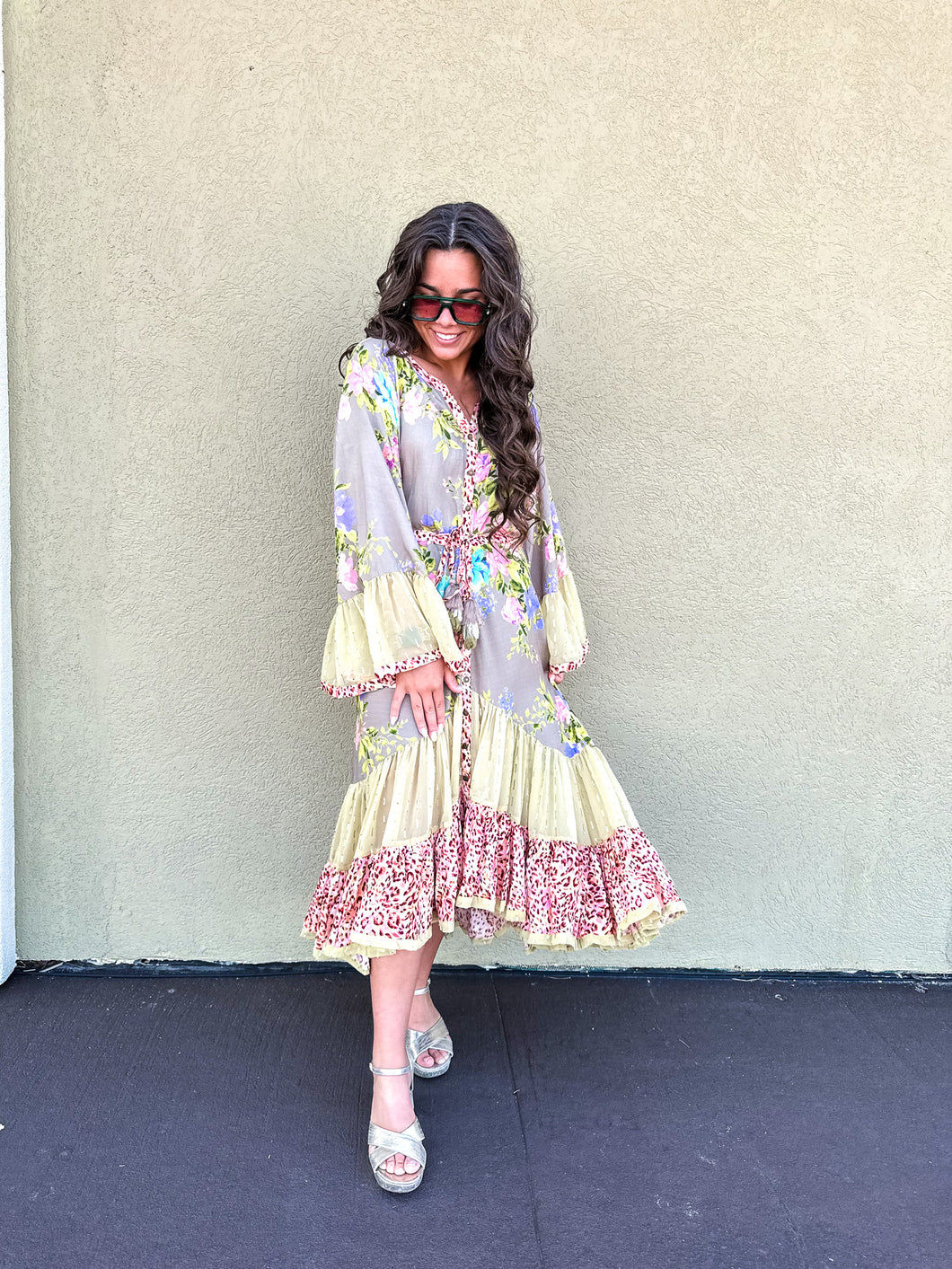 Autumn Floral Dress