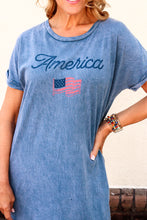 Load image into Gallery viewer, America Tee Dress
