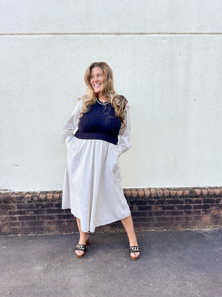 Blanche Sweater Vest Dress