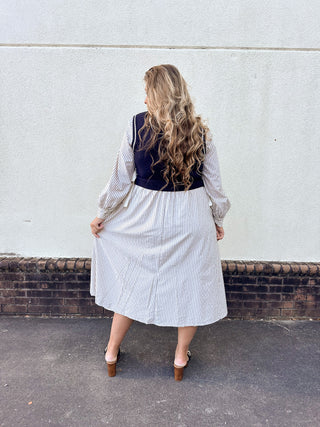 Blanche Sweater Vest Dress