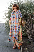 Load image into Gallery viewer, Gigi Peacock Plaid Dress
