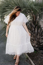 Load image into Gallery viewer, Viv White Lace Dress
