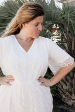 Load image into Gallery viewer, Viv White Lace Dress
