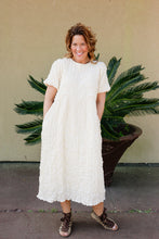 Load image into Gallery viewer, Lillian Ivory Textured Dress
