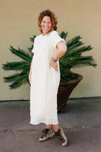 Load image into Gallery viewer, Lillian Ivory Textured Dress
