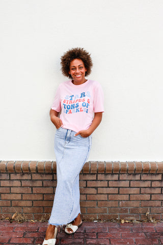 Sparkles Pink Tee