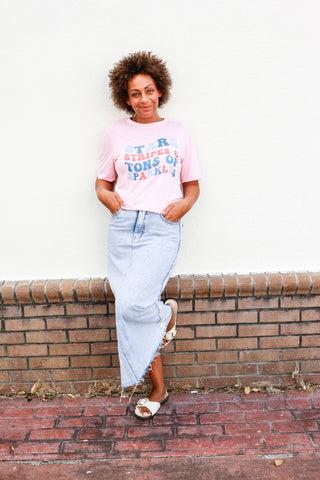 Sparkles Pink Tee