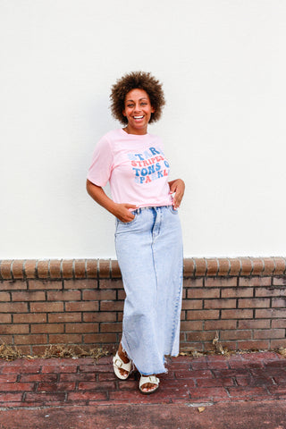 Sparkles Pink Tee