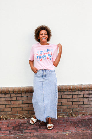 Sparkles Pink Tee
