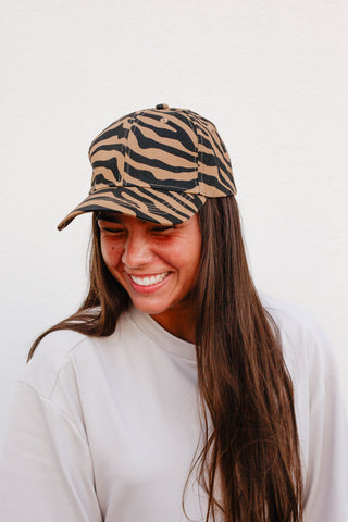 Leopard Ball Cap Hat