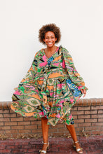 Load image into Gallery viewer, Paisley Ruffle Dress
