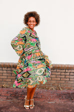 Load image into Gallery viewer, Paisley Ruffle Dress
