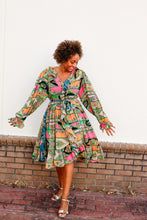 Load image into Gallery viewer, Paisley Ruffle Dress
